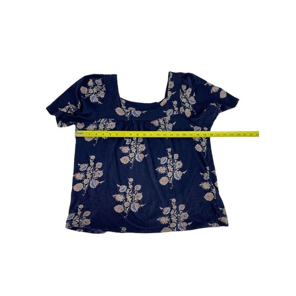 Lucky Brand Blouse Boho Farmhouse Prairie Cottagecore Top Women's Size Medium - Picture 8 of 9